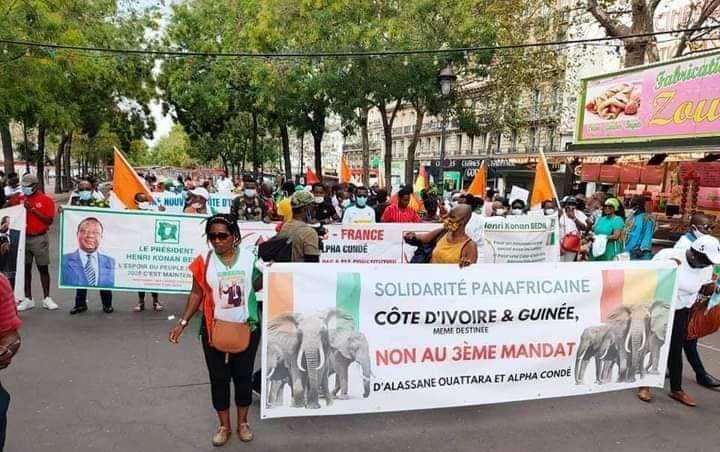 Manifestation contre le troisième mandat