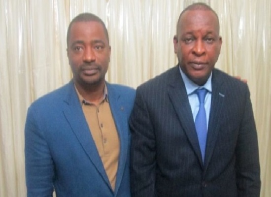 Tibou Kamara et Général Sékouba Konaté