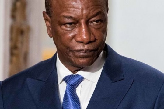 Alpha Condé, président de la République de Guinée vainqueur de la présidentielle du 18 octobre