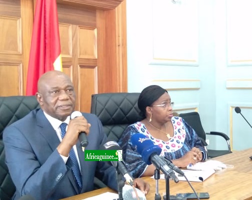 Amadou Damaro Camara, président de l'Assemblée Nationale