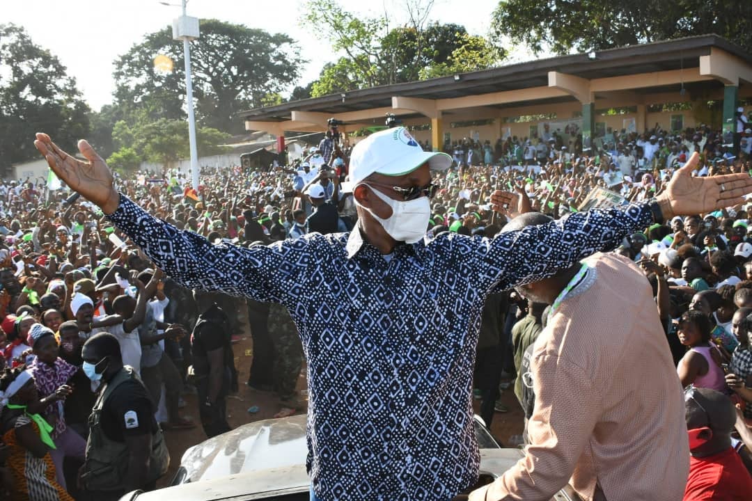 Cellou Dalein Diallo, leader de l'UFDG à Kindia