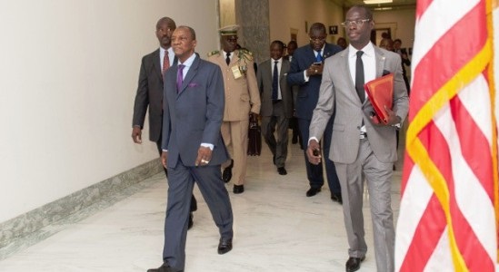Alpha Condé, président de la République de Guinée