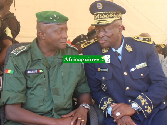 Les Généraux Ibrahima Baldé et Ansoumane Camara
