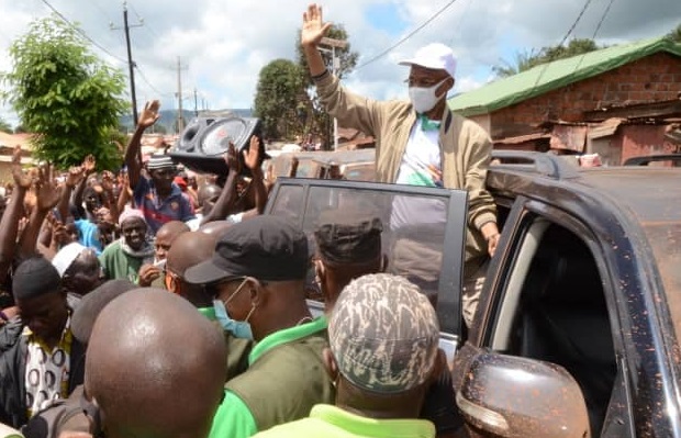 Cellou Dalein Diallo, leader de l'UFDG candidat à l'élection présidentielle du 18 octobre