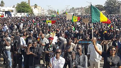 Mobilisation de mouvement Y en a marre, image d'archive