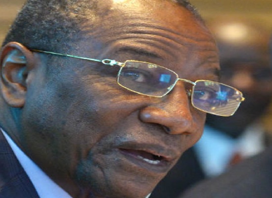 Alpha Condé, président de la République de Guinée