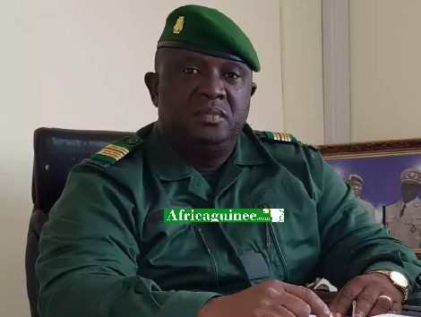 Le Colonel Aliou Diakité