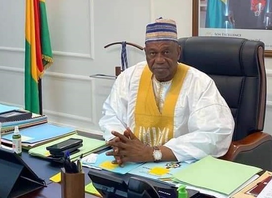 Amadou Damaro Camara, président de l'Assemblée Nationale