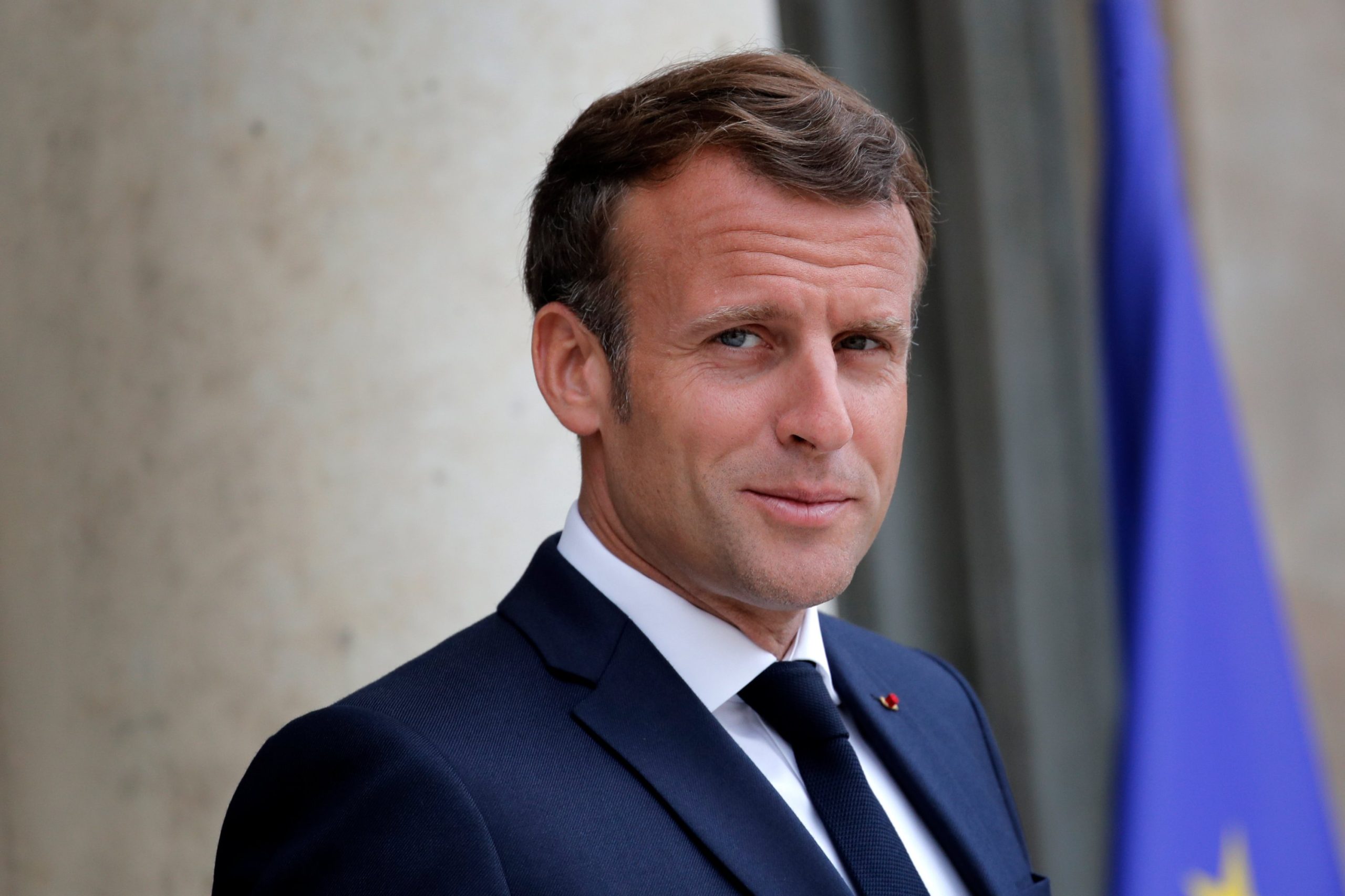 Le Président français Emmanuel Macron