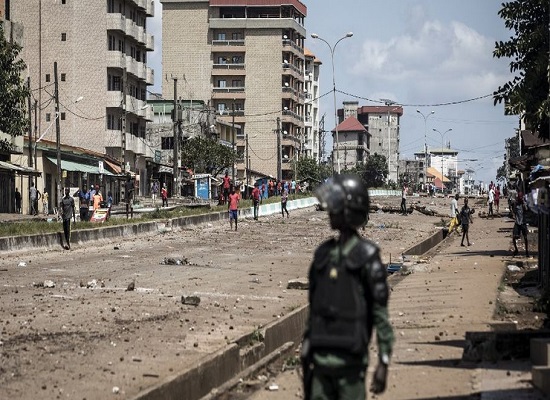 Manifestations à Conakry au lendemain de la présidentielle du 18 octobre