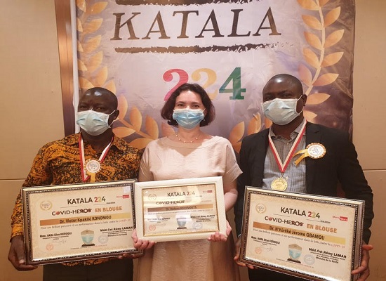 Trois médecins de la compagnie RUSAL récompensés par la structure Katala 224