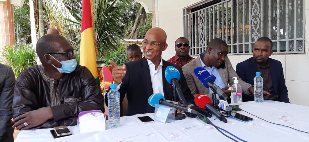 Cellou Dalein Diallo, leader de l'UFDG et ses alliés de l'ANAD