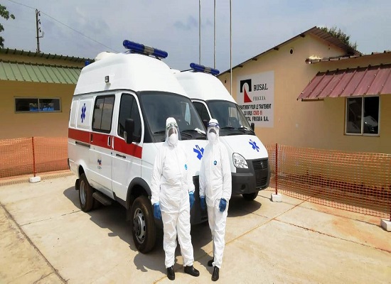 Don de Rusal à la Guinée