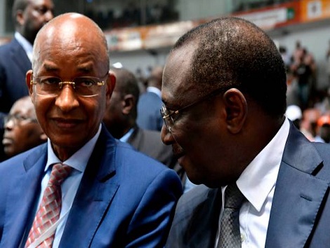 Cellou Dalein Diallo et Sidya Touré