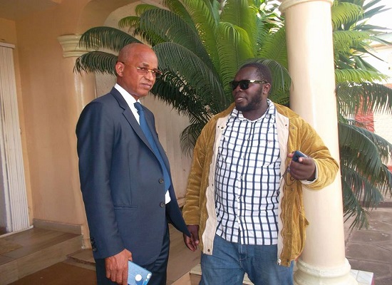 Cellou Dalein Diallo, leader de l'UFDG et Ibrahima Sory CAMARA de Dabondy