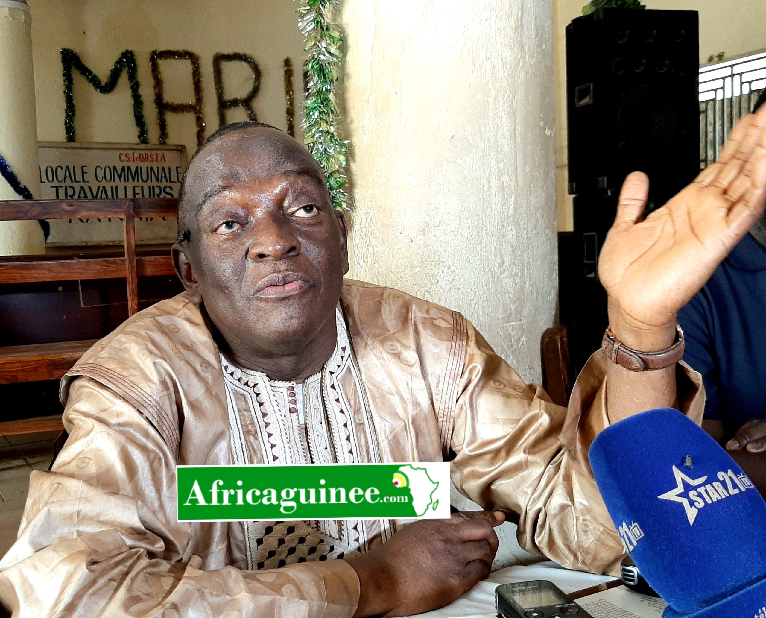 Issa Soumah, maire de Ratoma