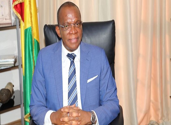 Le premier ministre guinéen, Ibrahima Kassory Fofana