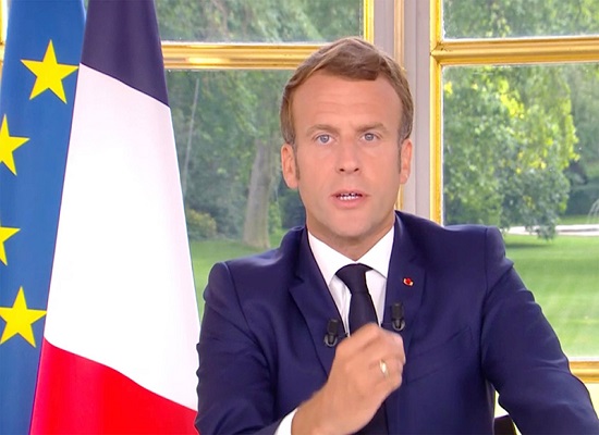 Emmanuel Macron, président de la France