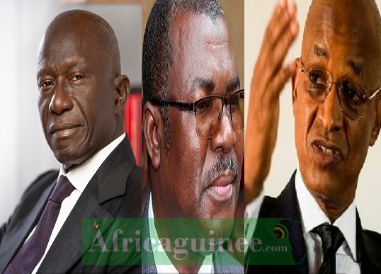 Maître Abdoul Kabélé Camara,Dr Faya Milimouno, Cellou Dalein Diallo