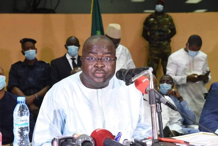 Ibrahima Khalil Kaba, le chef de la diplomatie guinéenne.