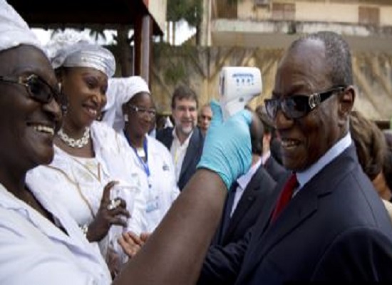 Alpha Condé, président de la République de Guinée