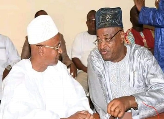 Cellou Dalein Diallo, leader de l'UFDG et Mamadou Sylla, image d'archive