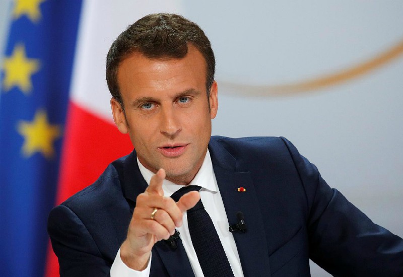 Emmanuel Macron, président de la France