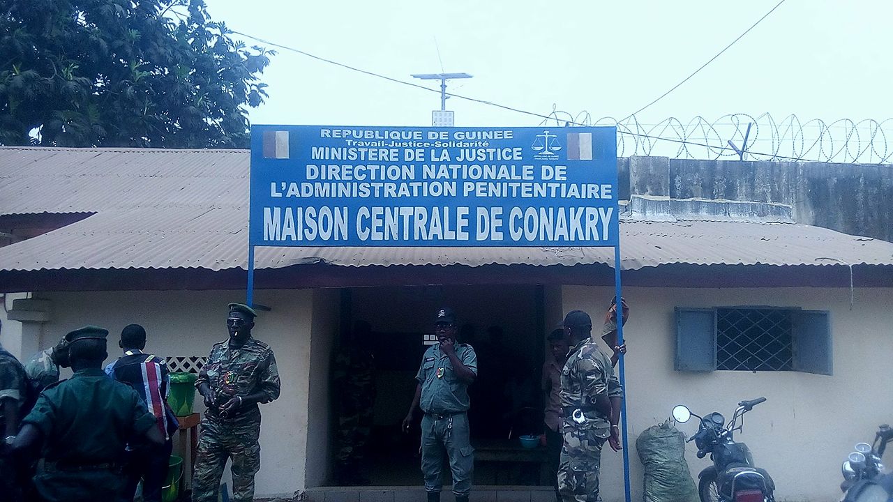 Maison centrale de Conakry, image d'archive