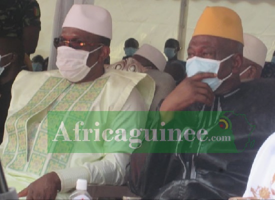 Kassory Fofana, Premier ministre et Damaro Camara, président de l'Assemblée Nationale