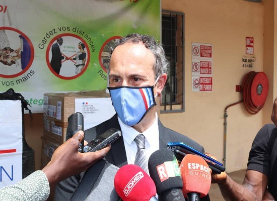 Marc Fonbaustier, ambassadeur de France en Guinée