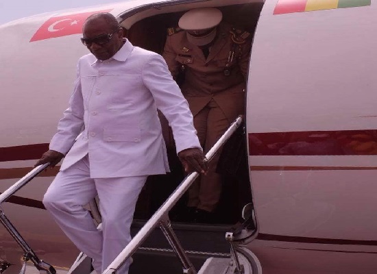 Alpha Condé, président de la République de Guinée