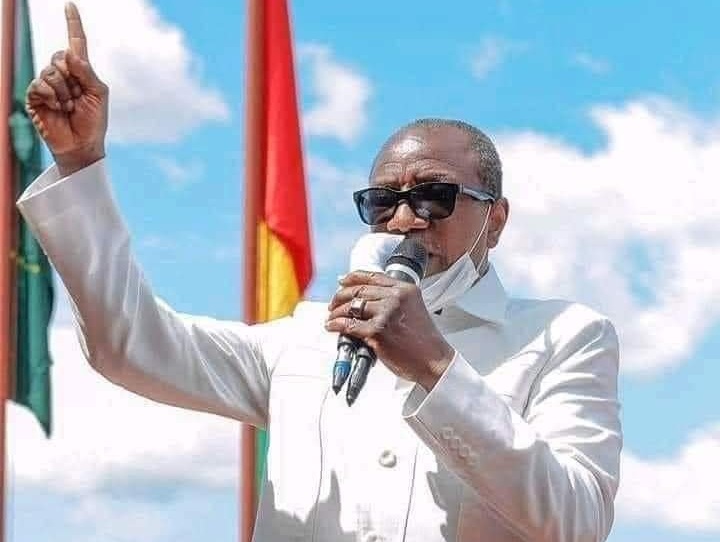 Alpha Condé, président de la République de Guinée