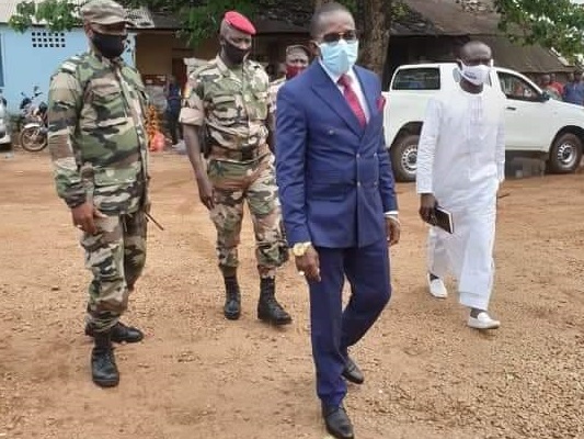 Maitre Mory Doumbouya, garde des sceaux