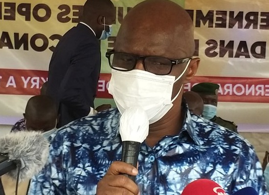 Dr Ibrahima Kourouma, ministre de la ville et de l'aménagement du territoire