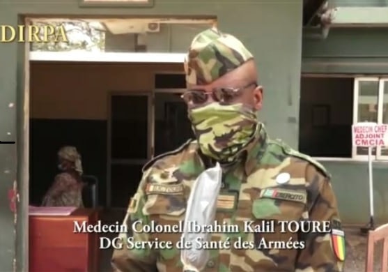 Colonel Ibrahima Kalil Touré, Directeur Général des Services de Santé des Armées