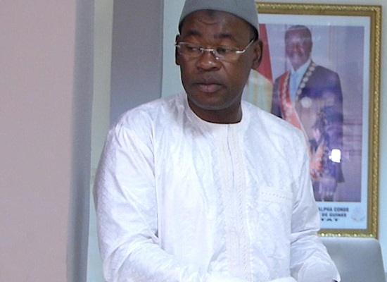 Papa Koly Kourouma, ministre de l'Assainissement et de l'Hydraulique