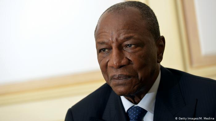Alpha Condé, président de la République de Guinée
