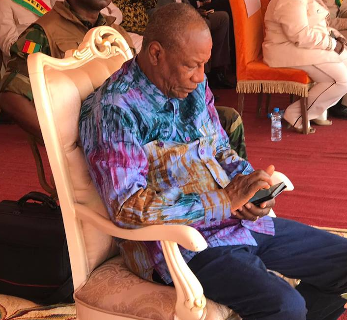 Alpha Condé, Président de la République de Guinée
