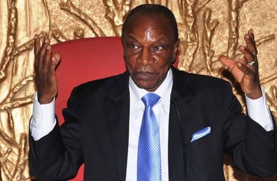 Alpha Condé, président de la République de Guinée