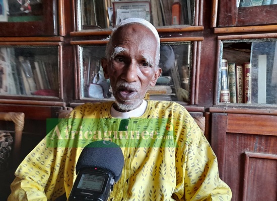 Le professeur Ibrahima Caba Bah