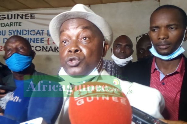 Aboubacar Soumah, secrétaire général du Slecg