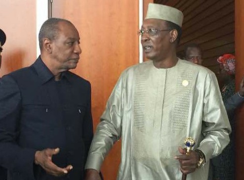 Alpha CONDE et Idris Déby Itno