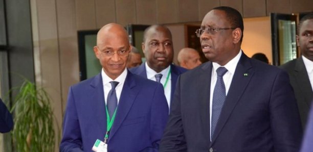 Cellou Dalein Diallo, leader de l'UFDG et Macky Sall, président du Sénégal