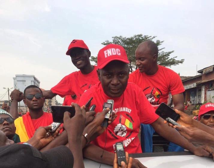 Des responsables du FNDC