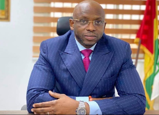 Oumar Said Koulibaly, ministre des Postes, télécommunications et de l'Economie numérique