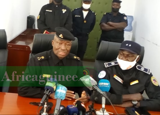 Général Ansoumane Camara Bafoé, DG de la Police Nationale