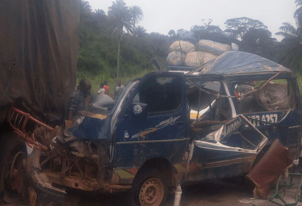 Un accident de la circulation à Kissidougou, image d'archive