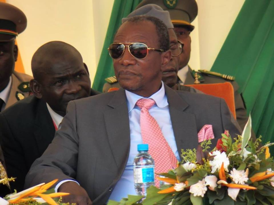 Alpha Condé, président de la République de Guinée