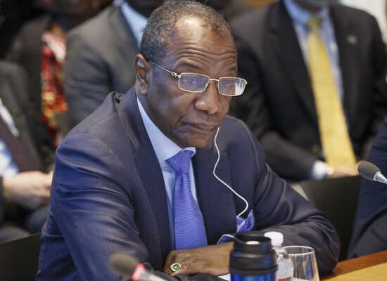 Alpha Condé, président de la République de Guinée