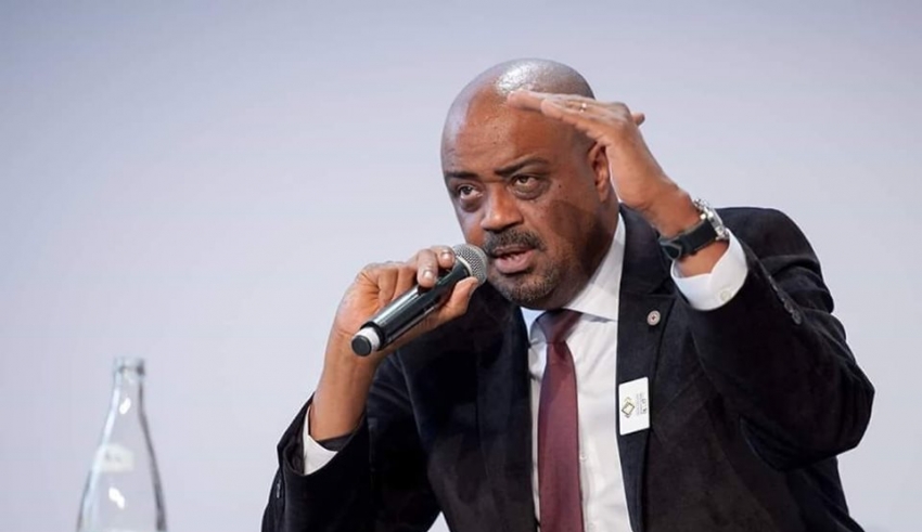 Damantang Albert Camara, ministre de la Sécurité et de la protection civile